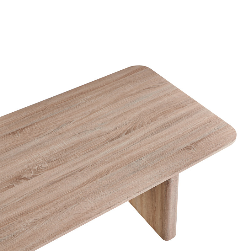 Tavolinë ngrënieje Faghan pakoworld mdf kafe 180x90x76cm