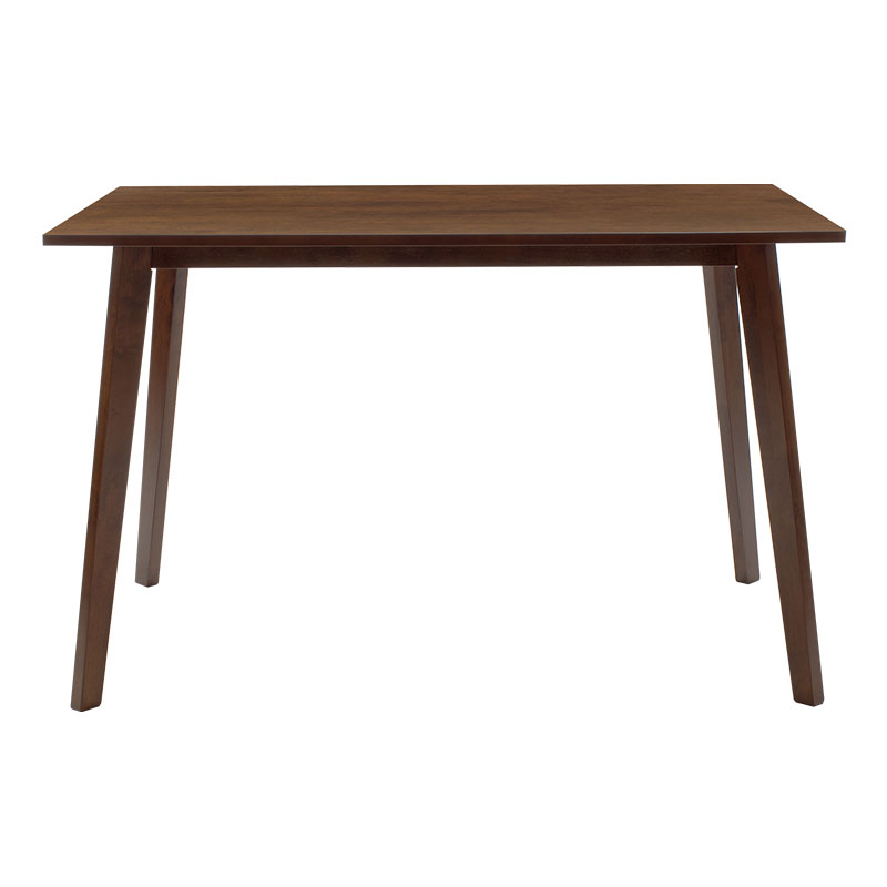 Tavolinë ngrënieje Benson pakoworld mdf - venner në ngjyrë arre 120x75x75cm