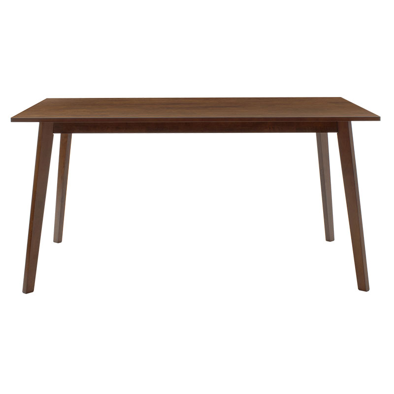 Tavolinë ngrënieje Benson pakoworld mdf - venner në ngjyrë arre 150x90x75cm