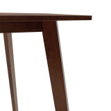 Tavolinë ngrënieje Benson pakoworld mdf - venner në ngjyrë arre 150x90x75cm