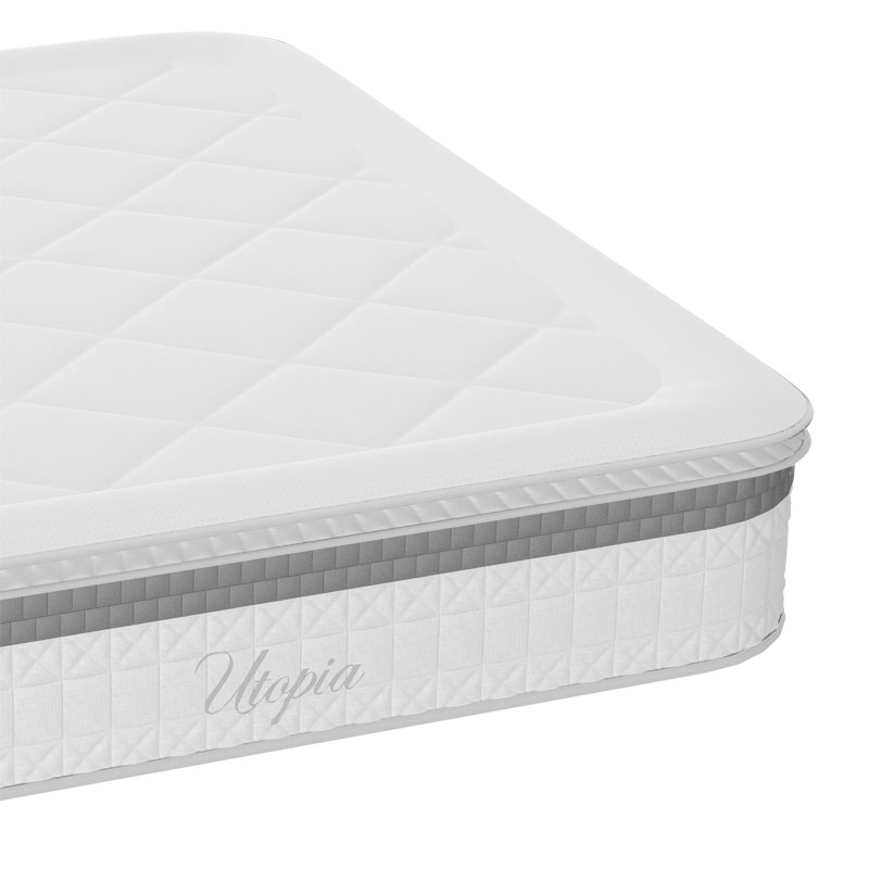 Dyshek Utopia pakoworld pocket spring me shtresë të sipërme 30-32cm 150x200cm