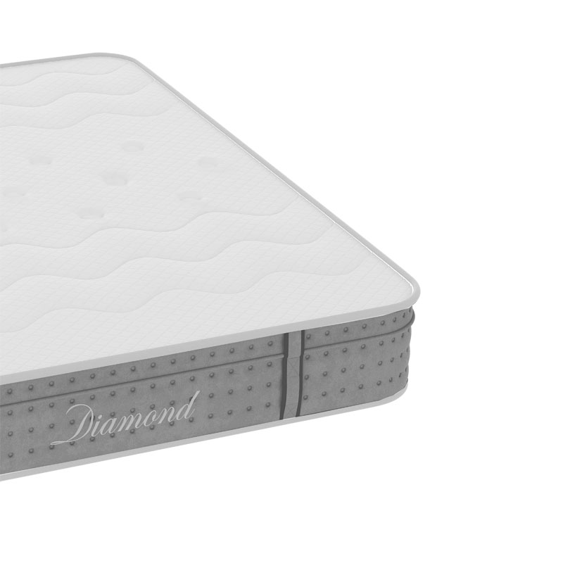 Dyshek Diamond pakoworld 3 zona me susta xhepi + shkumë memorie xhel 25-27cm 150x200cm