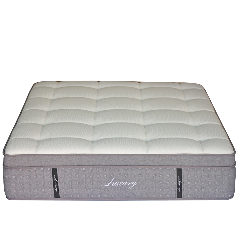 Dyshek Luxury pakoworld 5 zona me susta xhepi+shkumë memorie xhel+latex 34-36cm 150x200cm