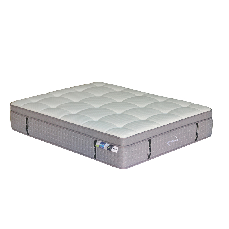 Dyshek Luxury pakoworld 5 zona me susta xhepi+shkumë memorie xhel+latex 34-36cm 150x200cm