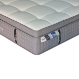 Dyshek Luxury pakoworld 5 zona me susta xhepi+shkumë memorie xhel+latex 34-36cm 160x200cm