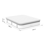 Dyshek Utopia pakoworld me susta xhepi me shtresë të sipërme aloe vera 30-32cm 160x200cm