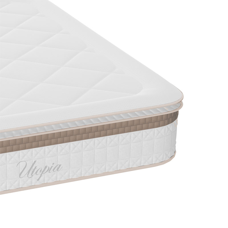 Dyshek Utopia pakoworld me susta xhepi me shtresë të sipërme aloe vera 30-32cm 140x200cm