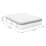 Dyshek Utopia pakoworld me susta xhepi me shtresë të sipërme aloe vera 30-32cm 140x200cm