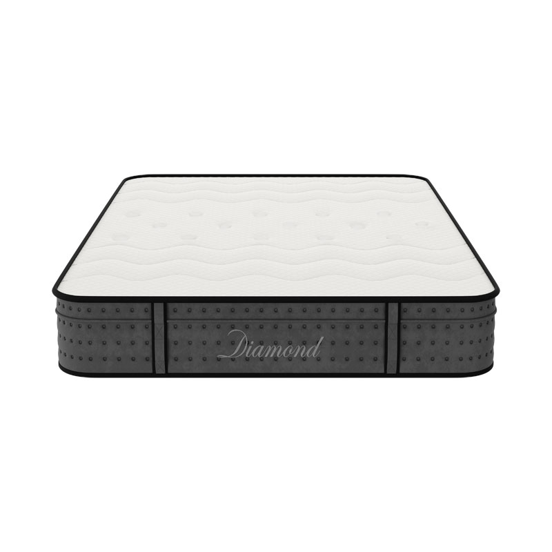 Dyshek Diamond pakoworld me 3 zona susta xhepi + shkumë memorie me xhel 25-27cm 140x200cm