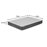 Dyshek Nemesis pakoworld me susta xhepi, i paketuar me rrotull, i dyanshëm 20-22cm 140x190cm