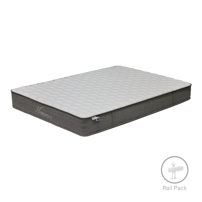 Dyshek Nemesis pakoworld me susta xhepi, i paketuar me rrotull, i dyanshëm 20-22cm 140x190cm