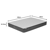Dyshek Nemesis pakoworld me susta xhepi, i paketuar me rrotull, i dyanshëm 20-22cm 180x200cm