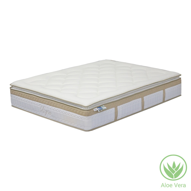 Dyshek Utopia pakoworld me susta xhepi me shtresë të sipërme aloe vera 30-32cm 150x200cm