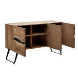 Dollap Imena pakoworld dru masiv 4cm natyral-i zi 148x43.5x86cm