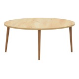 Tavolinë kafeje Barton pakoworld sonoma-kafe 90x45x40cm