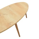 Tavolinë kafeje Barton pakoworld sonoma-kafe 90x45x40cm
