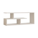Stendë TV Waldo pakoworld melamine e bardhë 100x29.5x40cm