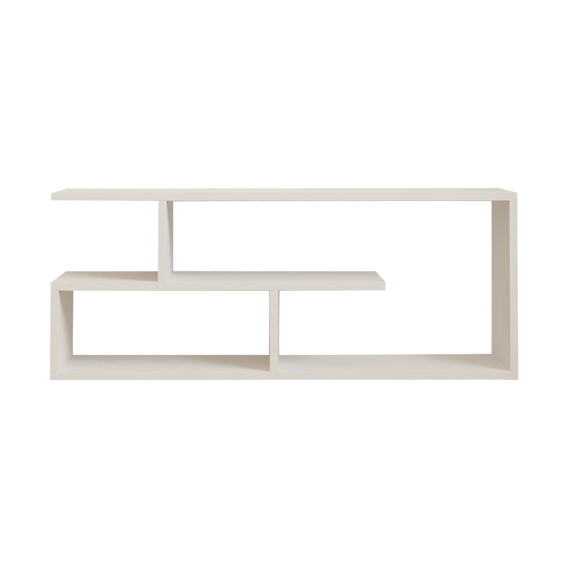 Stendë TV Waldo pakoworld melamine e bardhë 100x29.5x40cm
