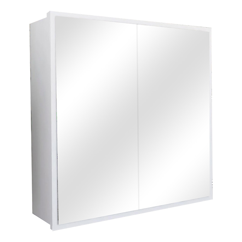 Kabinet banjoje Poliana pakoworld me pasqyrë e bardhë 70x17x70cm