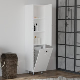 Dollap Gingo pakoworld melamine e bardhë 33x35x159cm