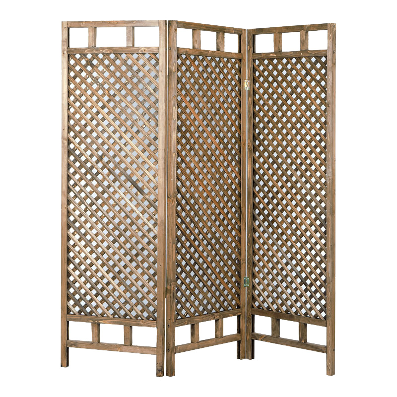 Ekran druri Locky pakoworld natyral antik 150x2x160cm