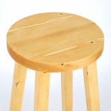 Stol bari druri Vistran pakoworld natyral D28x67cm