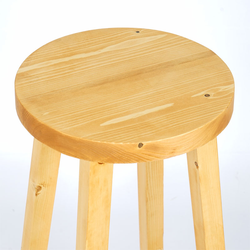 Stol bari druri Vistran pakoworld natyral D28x67cm