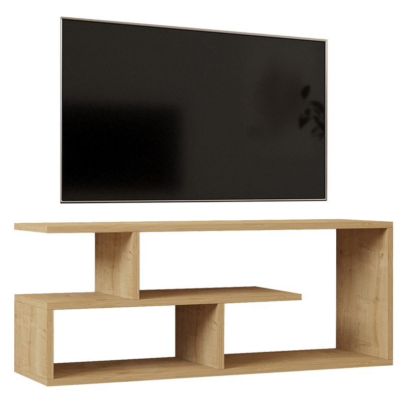 Mbajtëse TV Waldo pakoworld melamine natyrale 100x29.5x40cm