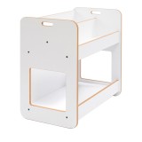 Raft Dovere pakoworld mdf i bardhë 56x34x55cm
