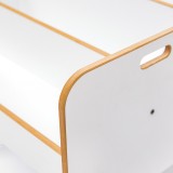 Raft Dovere pakoworld mdf i bardhë 56x34x55cm