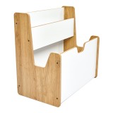 Raft Crane pakoworld mdf natyral-bardhë 57x34x55cm