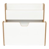 Raft Crane pakoworld mdf natyral-bardhë 57x34x55cm