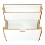 Raft Crane pakoworld mdf natyral-bardhë 57x34x55cm