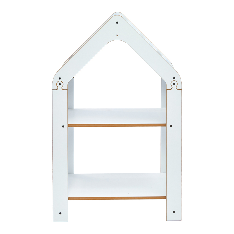 Raft Montessori Zoilen pakoworld i bardhë-blu mdf 50x30x80cm