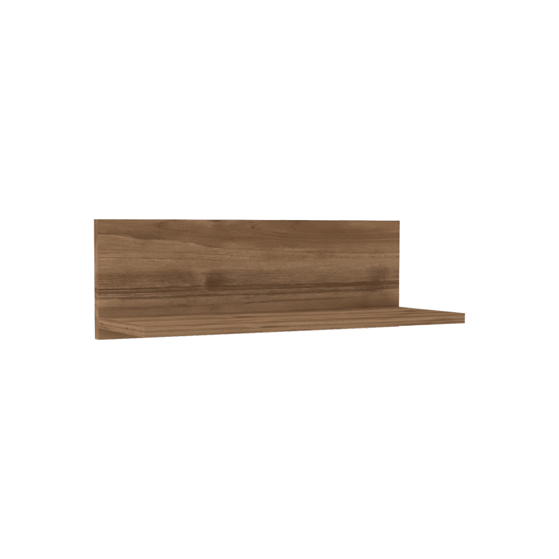 Raft muri Fane pakoworld melaminë në nuancë arre 60x21.6x19.6cm