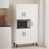 Kabinet kuzhine Defne pakoworld në të bardhë 89x37.5x160cm