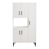 Kabinet kuzhine Defne pakoworld në të bardhë 89x37.5x160cm