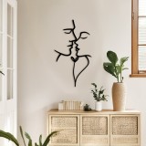 Dekor muri Lovia pakoworld metal i zi 28x0.15x50cm