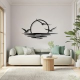 Dekor muri Kenfio pakoworld metal i zi 60x0.15x40cm