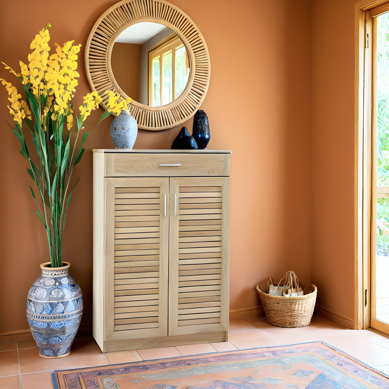 Kabinet këpucësh Sante pakoworld 20 palë sonoma 80x37x123cm