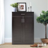 Kabinet këpucësh Sante pakoworld 20 palë wenge 80x37x123cm