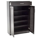 Kabinet këpucësh Sante pakoworld 20 palë wenge 80x37x123cm