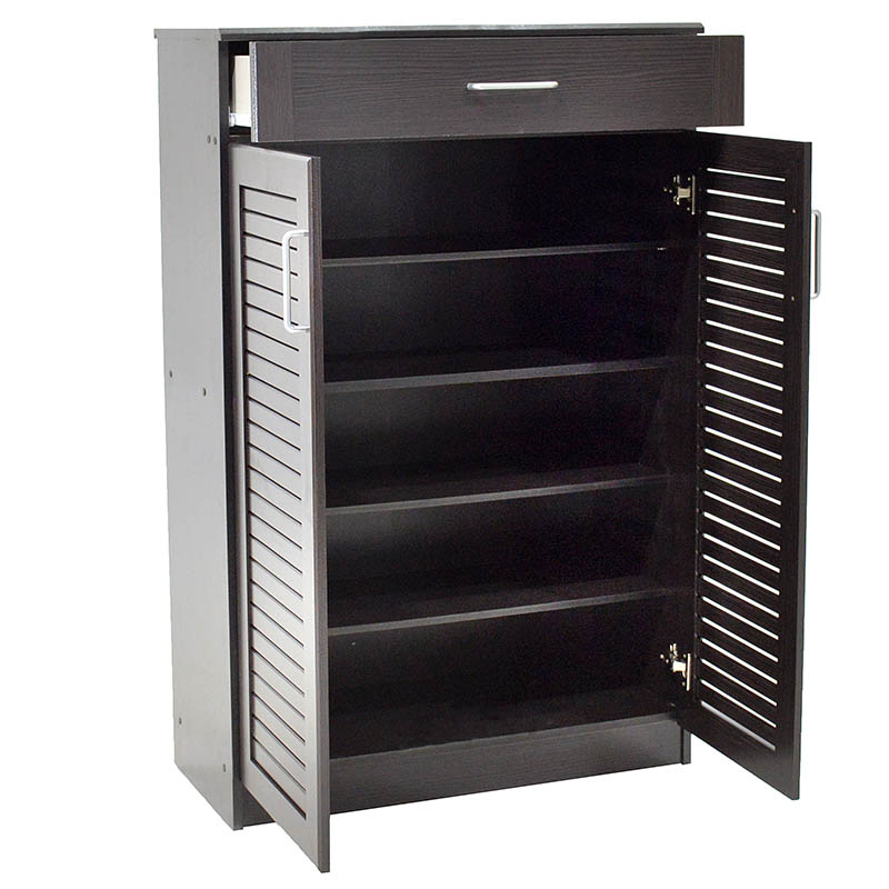 Kabinet këpucësh Sante pakoworld 20 palë wenge 80x37x123cm