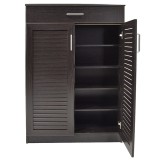 Kabinet këpucësh Sante pakoworld 20 palë wenge 80x37x123cm