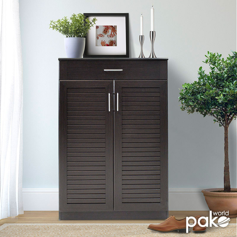 Kabinet këpucësh Sante pakoworld 20 palë wenge 80x37x123cm