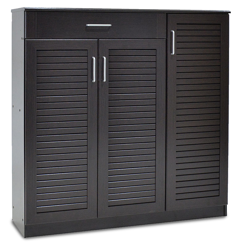 Kabinet këpucësh Sante pakoworld 30 palë wenge 120x37x123cm
