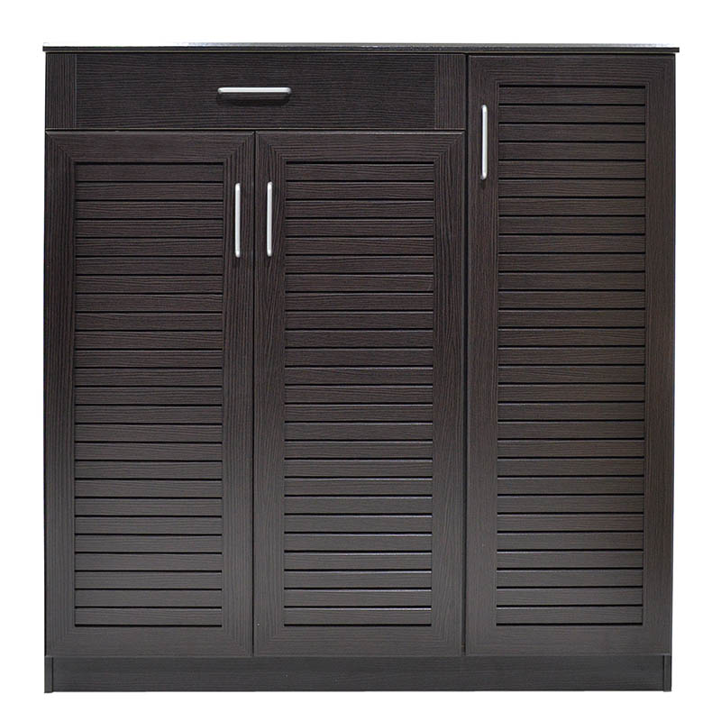 Kabinet këpucësh Sante pakoworld 30 palë wenge 120x37x123cm