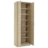 Kabinet këpucësh Sante pakoworld 21 palë sonoma 60x37x183cm