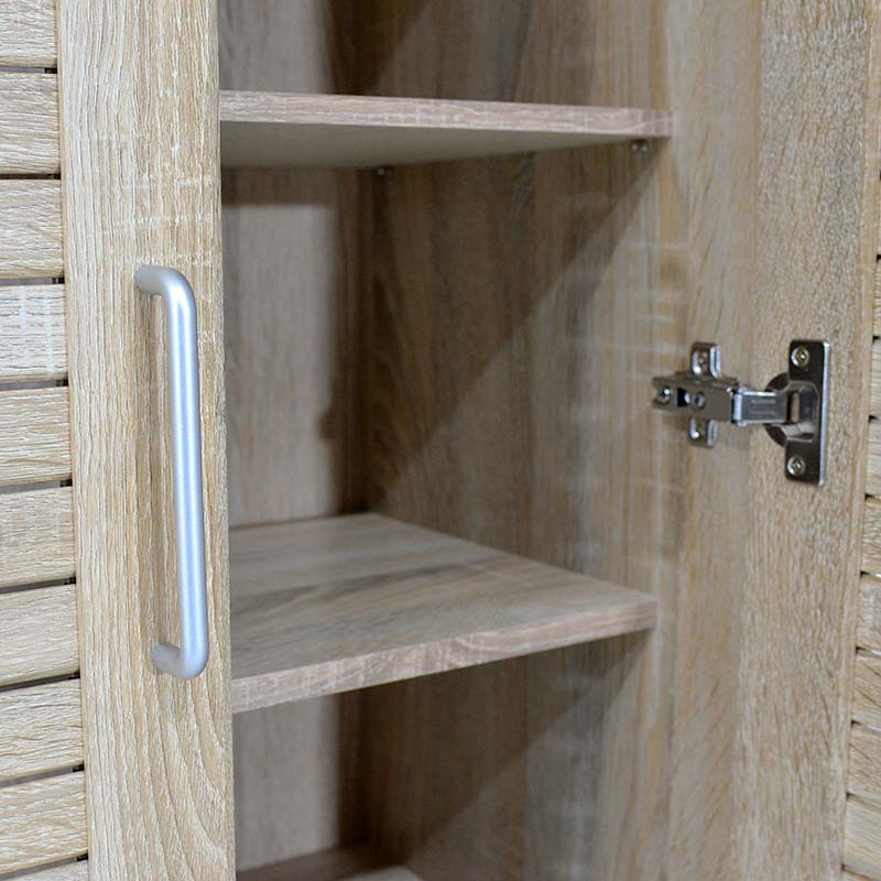 Kabinet këpucësh Sante pakoworld 21 palë sonoma 60x37x183cm