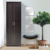 Kabinet këpucësh Sante pakoworld 21 palë wenge 60x37x183cm